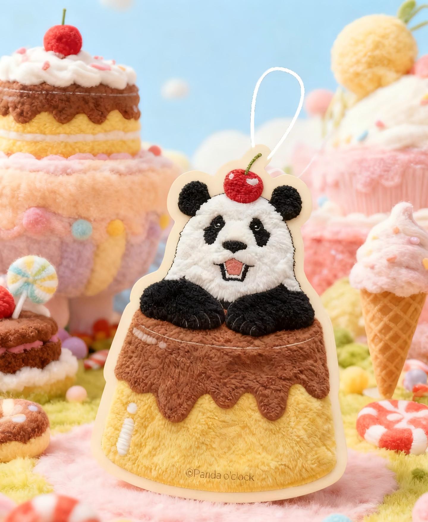 Panda hand towel