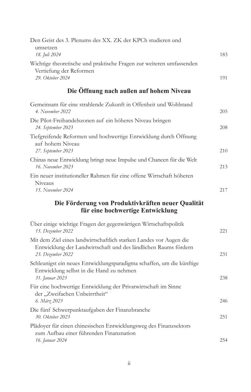 Xi Jinping: China Regieren, Band V《习近平谈治国理政》第五卷（德文）（平装）