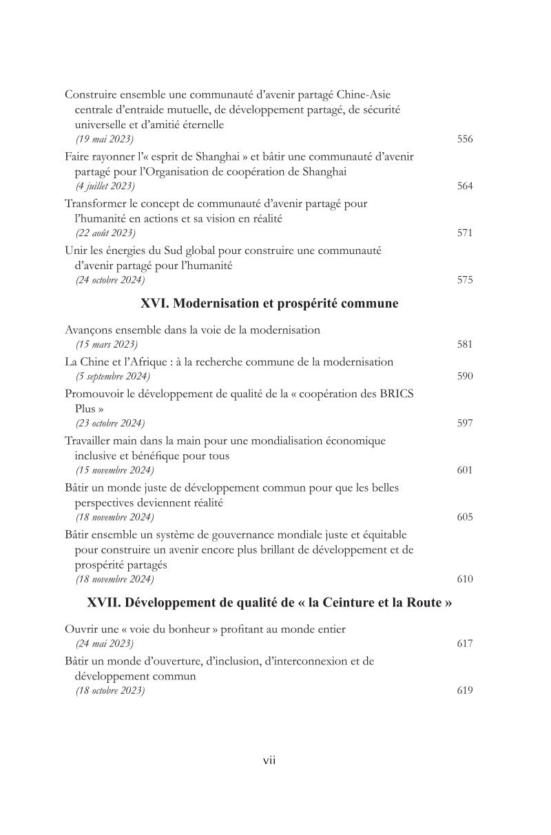 Xi Jinping : La gouvernance de la Chine (V)《习近平谈治国理政》第五卷（法文）（精装）