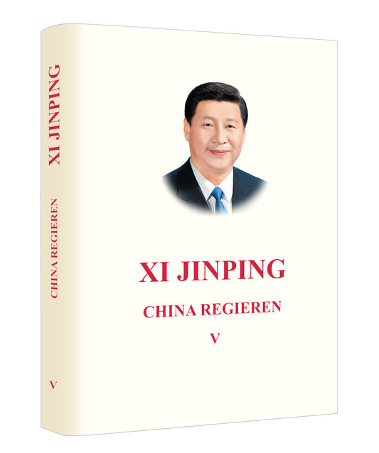 Xi Jinping: China Regieren, Band V《习近平谈治国理政》第五卷（德文）（精装）